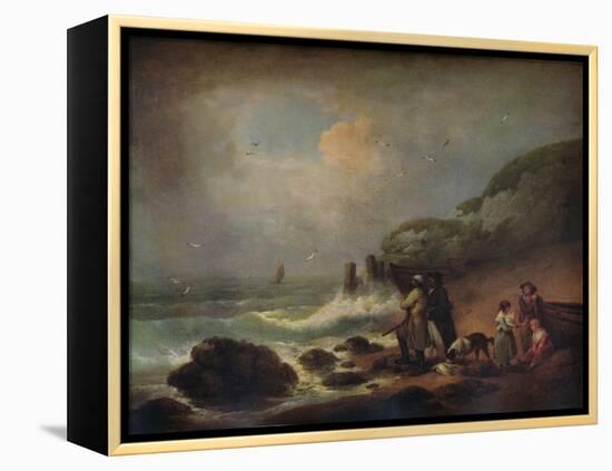 Shooting Sea Fowl, 1795-George Morland-Framed Premier Image Canvas