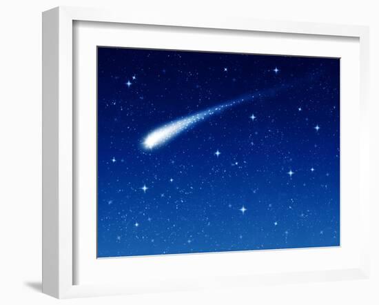 Shooting Star-clearviewstock-Framed Photographic Print