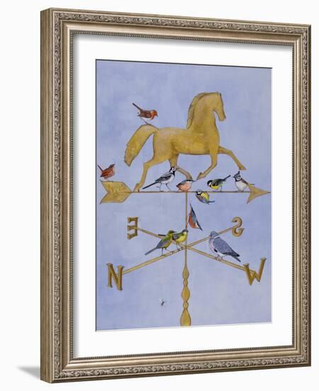 Shooting the Breeze-Rebecca Campbell-Framed Giclee Print