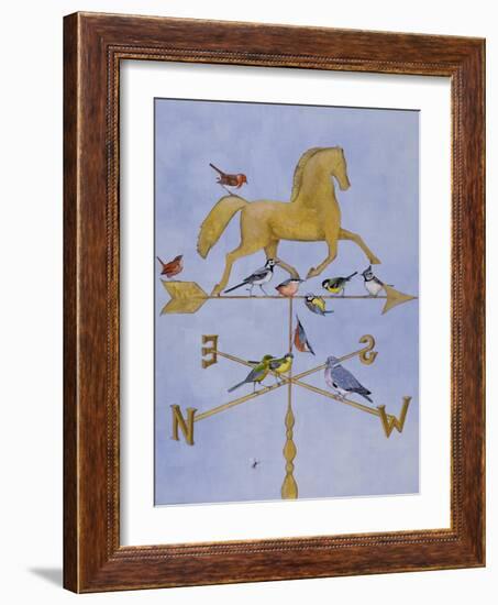 Shooting the Breeze-Rebecca Campbell-Framed Giclee Print