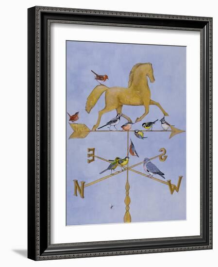 Shooting the Breeze-Rebecca Campbell-Framed Giclee Print