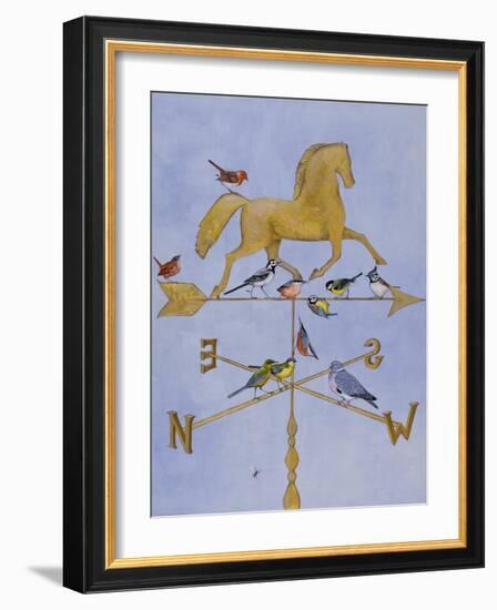 Shooting the Breeze-Rebecca Campbell-Framed Giclee Print