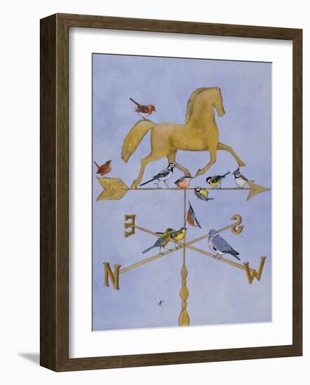 Shooting the Breeze-Rebecca Campbell-Framed Premium Giclee Print