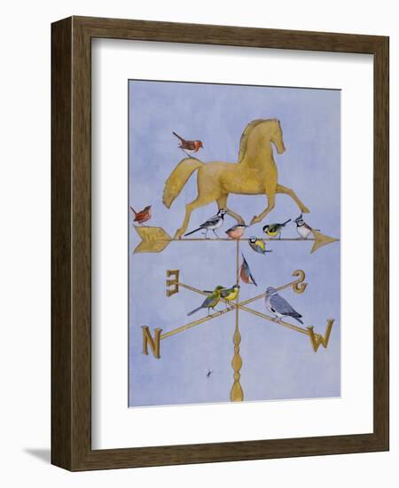 Shooting the Breeze-Rebecca Campbell-Framed Giclee Print