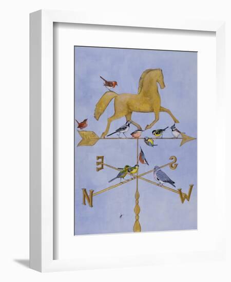 Shooting the Breeze-Rebecca Campbell-Framed Giclee Print