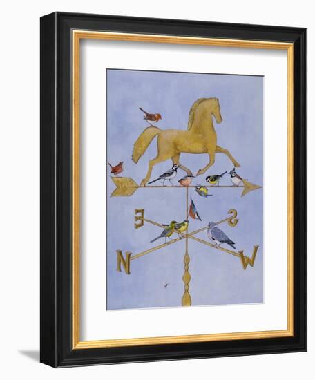 Shooting the Breeze-Rebecca Campbell-Framed Giclee Print