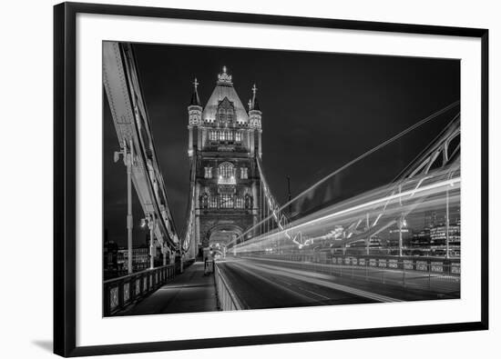 Shooting Through - B&W-Steve Docwra-Framed Giclee Print