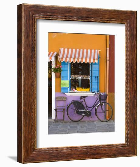 Shop Front, Burano, Venice, Italy-Doug Pearson-Framed Photographic Print