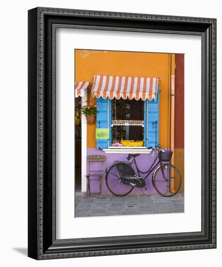 Shop Front, Burano, Venice, Italy-Doug Pearson-Framed Photographic Print