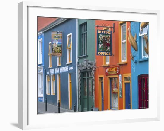 Shop Fronts, Dingle, Co. Kerry, Ireland-Doug Pearson-Framed Photographic Print