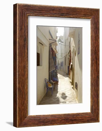 Shop in an Alley, Asilah, Atlantic Coast, Morocco, North Africa, Africa-Simon Montgomery-Framed Photographic Print