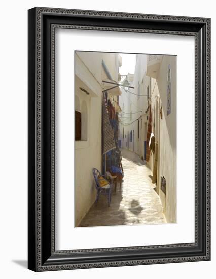 Shop in an Alley, Asilah, Atlantic Coast, Morocco, North Africa, Africa-Simon Montgomery-Framed Photographic Print