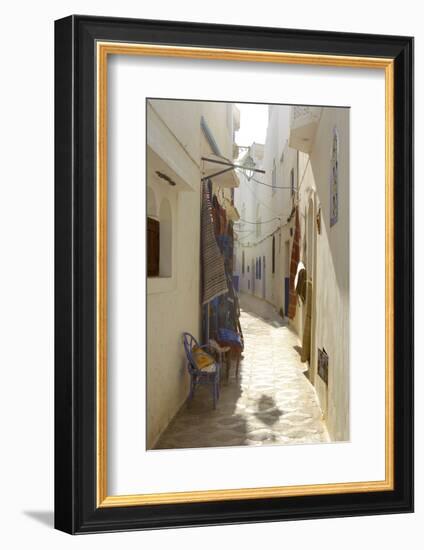 Shop in an Alley, Asilah, Atlantic Coast, Morocco, North Africa, Africa-Simon Montgomery-Framed Photographic Print