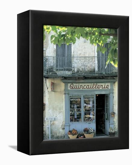 Shop in Sault, Provence, France-Peter Adams-Framed Premier Image Canvas