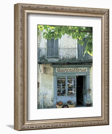 Shop in Sault, Provence, France-Peter Adams-Framed Photographic Print