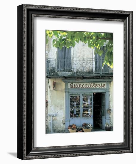 Shop in Sault, Provence, France-Peter Adams-Framed Photographic Print