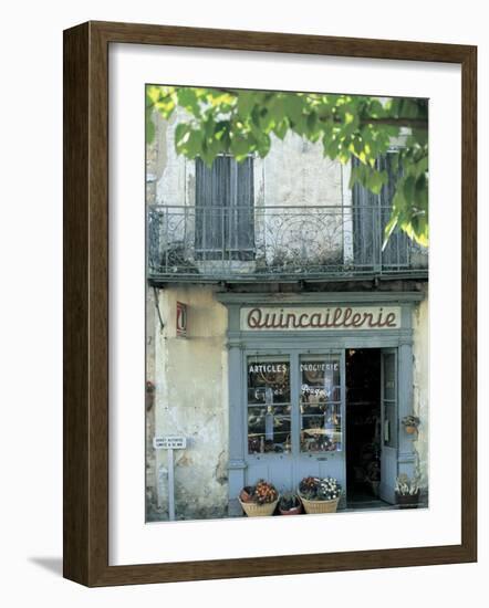 Shop in Sault, Provence, France-Peter Adams-Framed Photographic Print