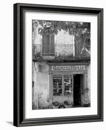 Shop in Sault, Provence, France-Peter Adams-Framed Photographic Print