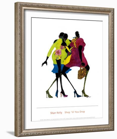 Shop 'til You Drop-Shan Kelly-Framed Art Print