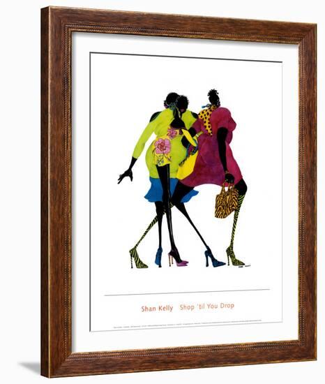 Shop 'til You Drop-Shan Kelly-Framed Art Print