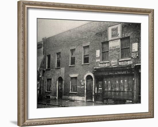 Shop to Let, East End of London-Peter Higginbotham-Framed Photographic Print