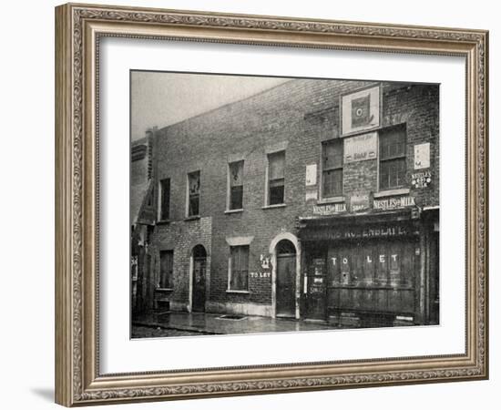 Shop to Let, East End of London-Peter Higginbotham-Framed Photographic Print