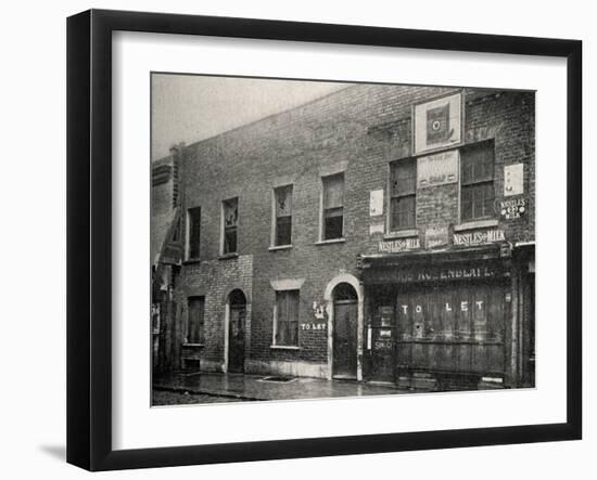 Shop to Let, East End of London-Peter Higginbotham-Framed Photographic Print