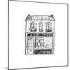 Shopfront Sketches I-June Vess-Mounted Art Print