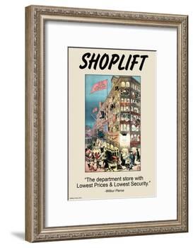 Shoplift-Wilbur Pierce-Framed Art Print