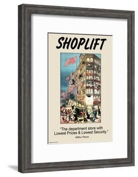 Shoplift-Wilbur Pierce-Framed Art Print