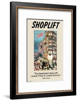 Shoplift-Wilbur Pierce-Framed Art Print