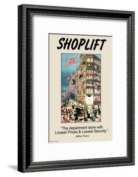 Shoplift-Wilbur Pierce-Framed Art Print
