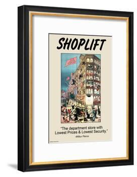 Shoplift-Wilbur Pierce-Framed Art Print