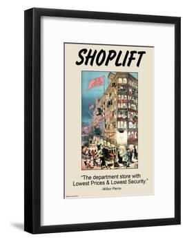Shoplift-Wilbur Pierce-Framed Art Print