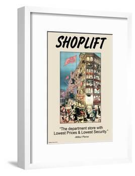 Shoplift-Wilbur Pierce-Framed Art Print