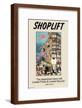 Shoplift-Wilbur Pierce-Framed Art Print