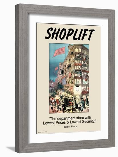 Shoplift-Wilbur Pierce-Framed Art Print