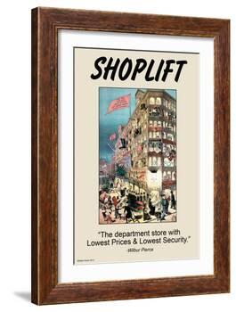 Shoplift-Wilbur Pierce-Framed Art Print