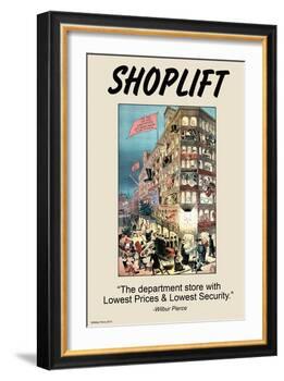 Shoplift-Wilbur Pierce-Framed Art Print