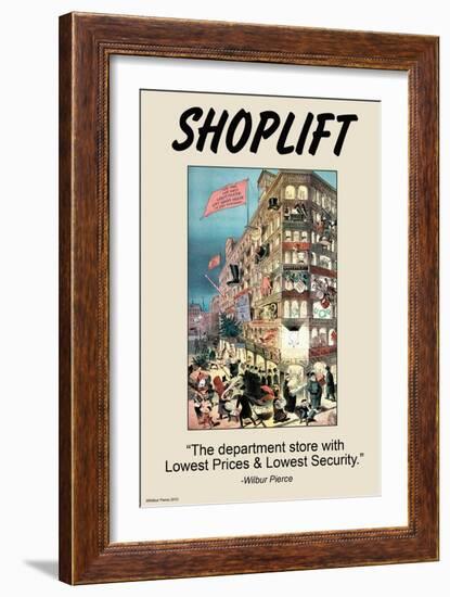 Shoplift-Wilbur Pierce-Framed Art Print