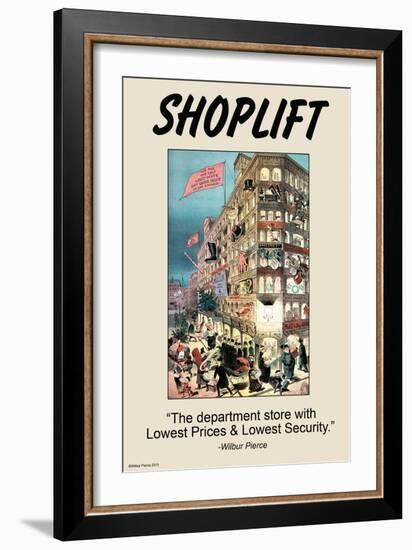 Shoplift-Wilbur Pierce-Framed Art Print