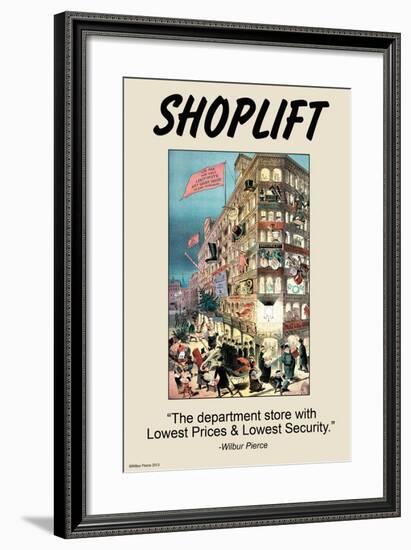 Shoplift-Wilbur Pierce-Framed Art Print