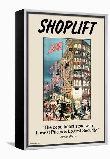 Shoplift-Wilbur Pierce-Framed Stretched Canvas