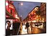 Shoppers along Boulevard Haussmann, Paris, France-Michele Molinari-Mounted Photographic Print