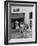 Shoppers Leaving A&P Grocery Store-Alfred Eisenstaedt-Framed Photographic Print