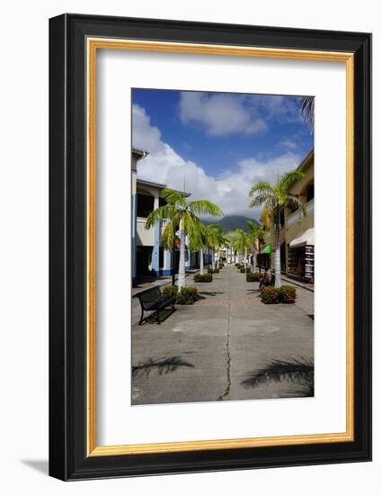 Shopping Area for Cruise Ships-Robert Harding-Framed Photographic Print
