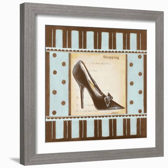 Shopping I-Kimberly Poloson-Framed Art Print