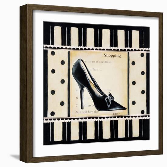 Shopping I-Kimberly Poloson-Framed Art Print