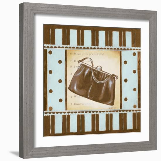 Shopping II-Kimberly Poloson-Framed Art Print