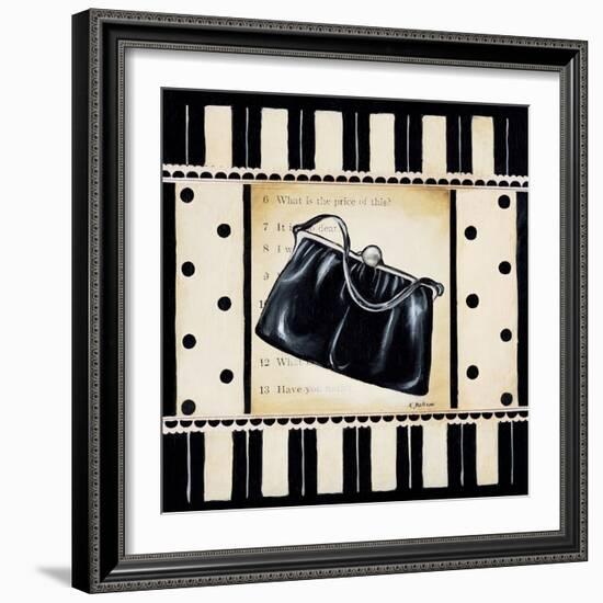 Shopping II-Kimberly Poloson-Framed Art Print